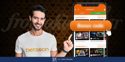 Offer Image for Betsson Promo Code